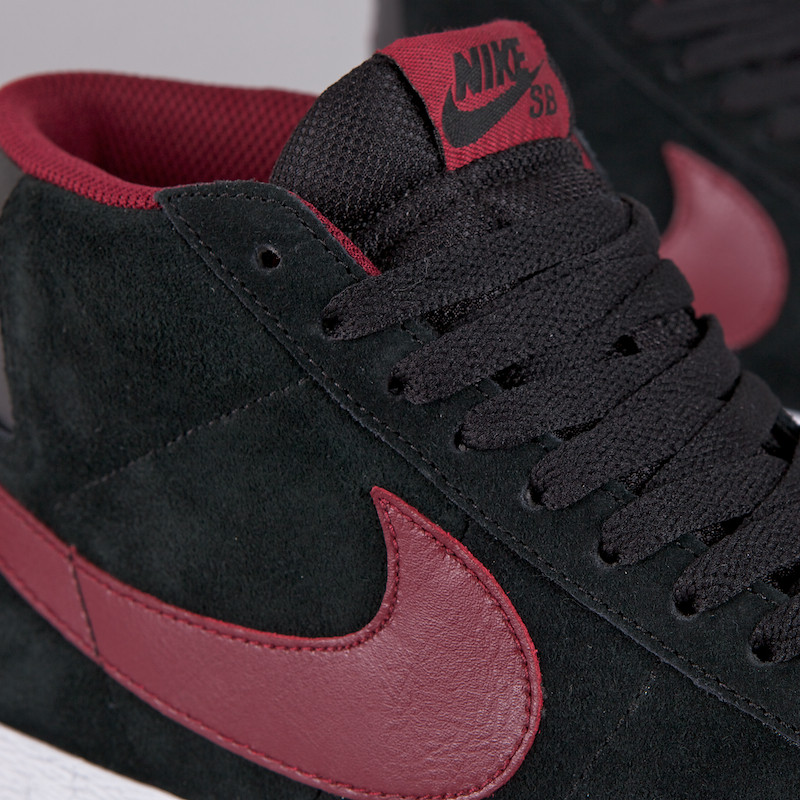 Nike Sb Blazer Black Team Red White 3