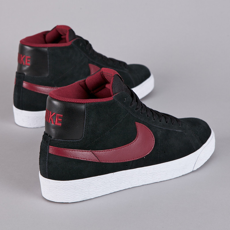 Nike Sb Blazer Black Team Red White 4
