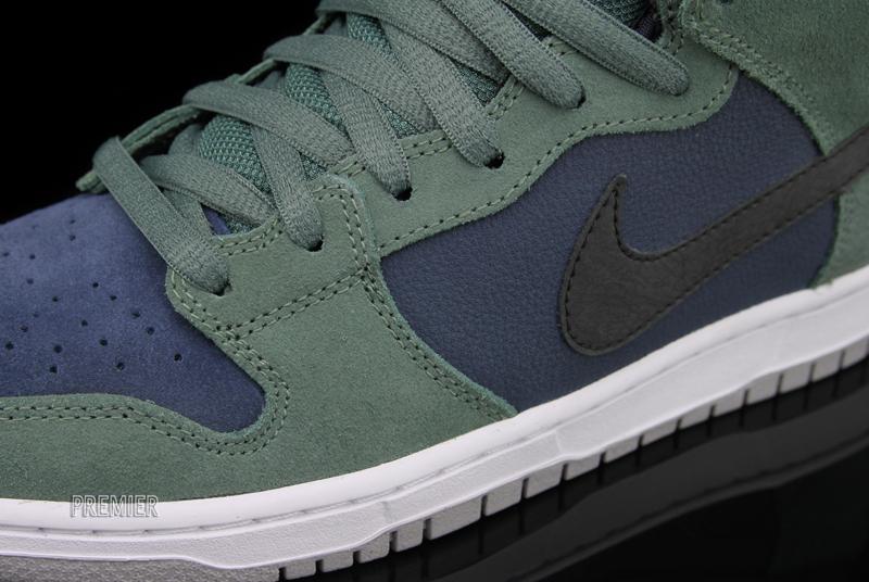 Nike Sb Dunk Mid Pro Nori Black Lava White 4