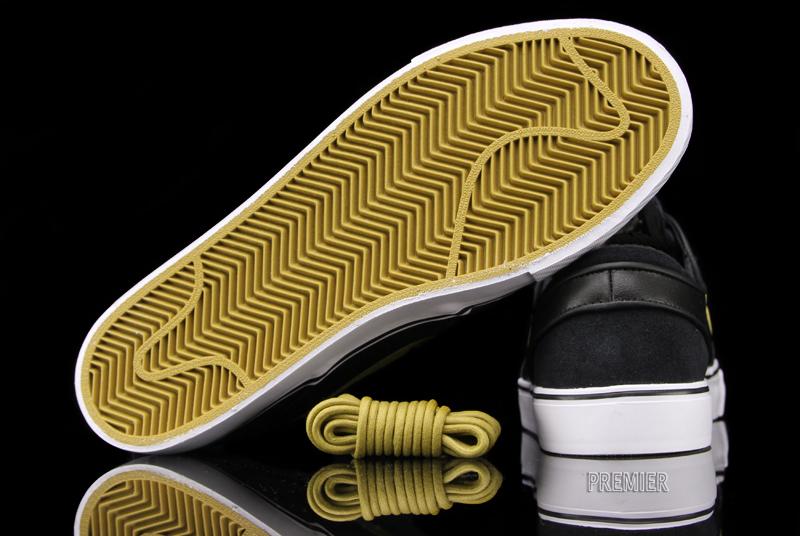 Nike Sb Stefan Janoski Black Metallic Gold 3