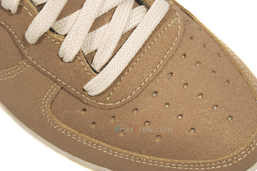 Nike Wmns Air Force 1 Low Light Metallic Gold Grain 2