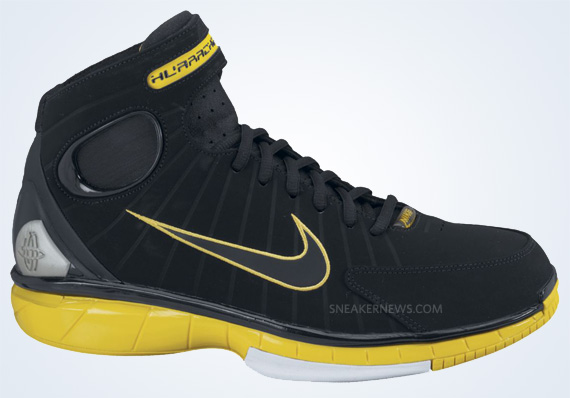 Nike Zoom Huarache 2k4 Black Black Varsity Maize 2