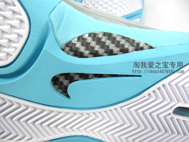 Nike Zoom Huarache 2k4 Wolf Grey Metallic Silver Tide Pool 10