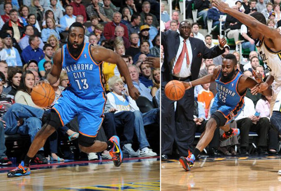 Nike Zoom Hyperdunk 2011 Low James Harden Away Pe 23