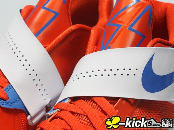 Nike Zoom Kd Iv Team Orange White Photo Blue 1