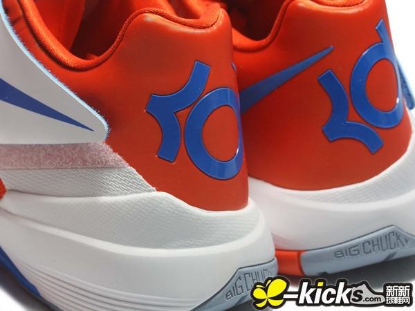 Nike Zoom Kd Iv Team Orange White Photo Blue 8