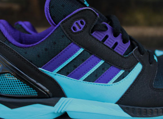 adidas Originals ZX 8000 - Black - Super Cyan | Available