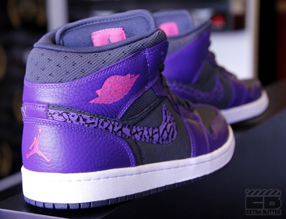 Air Jordan 1 Phat – Anthracite – Club Purple | Available