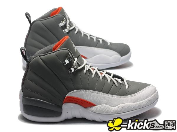 Air Jordan 12 Gs Cool Grey 4