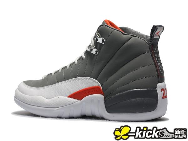 Air Jordan 12 Gs Cool Grey 5