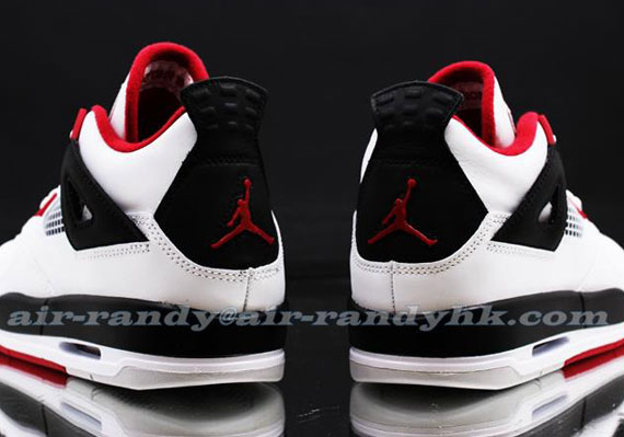Air Jordan IV GS - White - Varsity Red | New Images