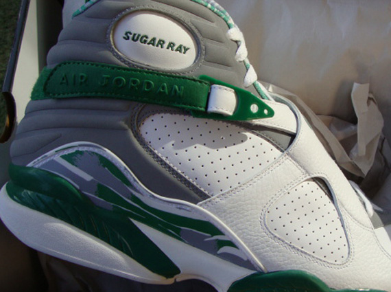 Air Jordan VIII - Ray Allen Boston Celtics 'Home' PE