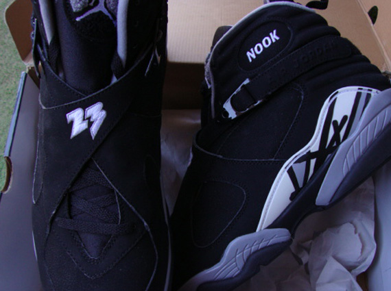 Air Jordan Viii Juwan Howard Nook Black Pe 1
