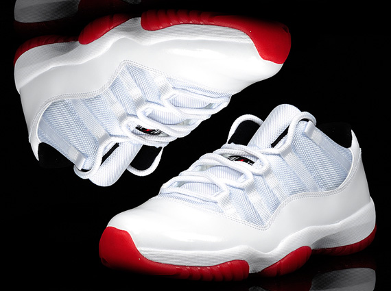Air Jordan XI Low Retro - White - Varsity Red | New Photos