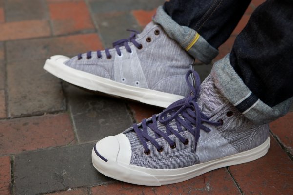 Converse First String Jack Purcell Hi Greystone 2