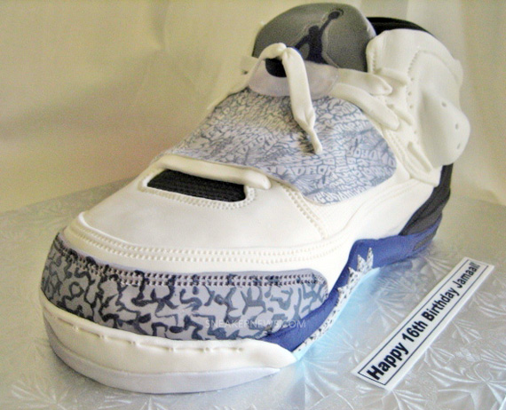 Jordan Son Of Mars Purple Sneaker Cake 2