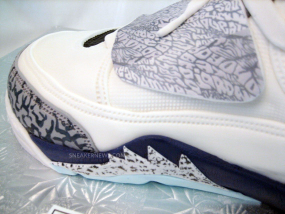 Jordan Son Of Mars Purple Sneaker Cake 3