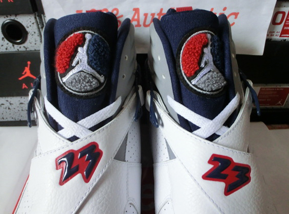 Air Jordan VIII - Joe Johnson Atlanta Hawks Home PE