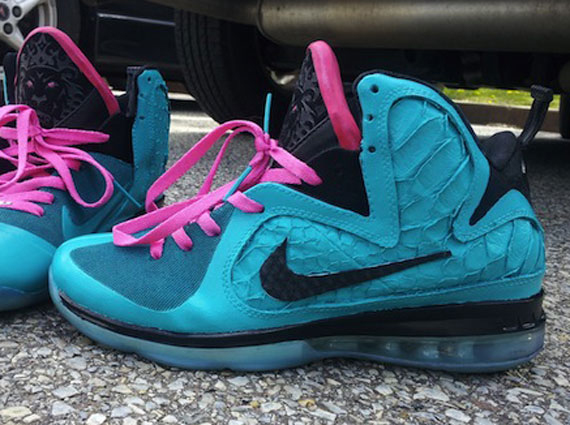Lebron 9 Snake South Beach 1