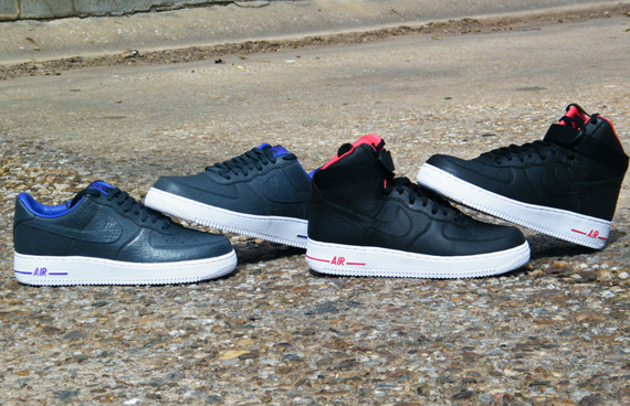 Nike Air Force 1 Black Mamba King James Pack