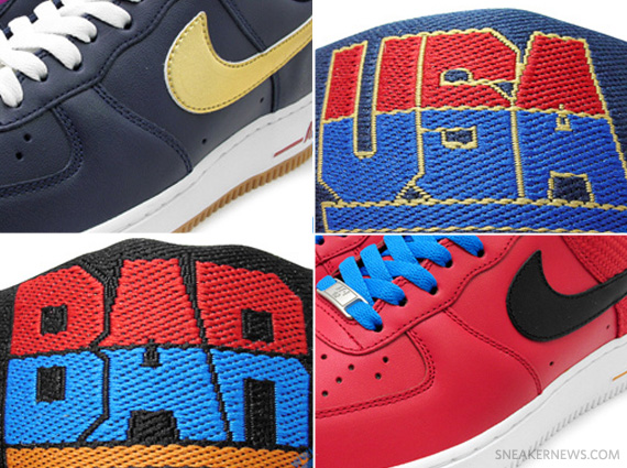 Nike Air Force 1 Low + Dunk High 'Olympic Pack'