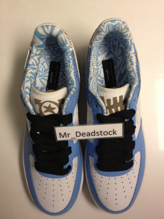Nike Air Force 1 Low Entourage White Swoosh Sample 11