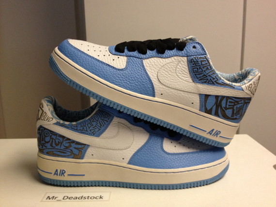 Nike Air Force 1 Low Entourage White Swoosh Sample 5