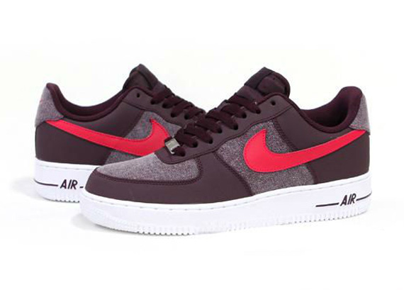 Nike Air Force 1 Wine Pink White 2