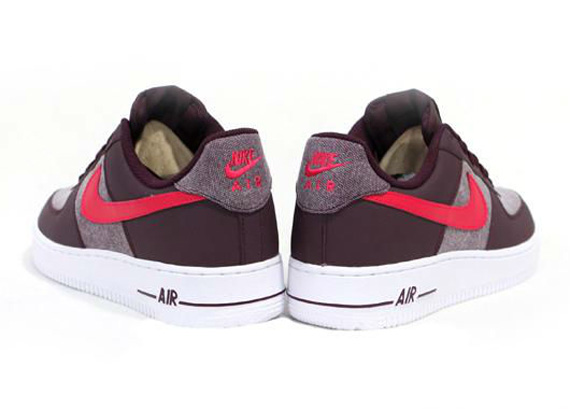Nike Air Force 1 Wine Pink White 4