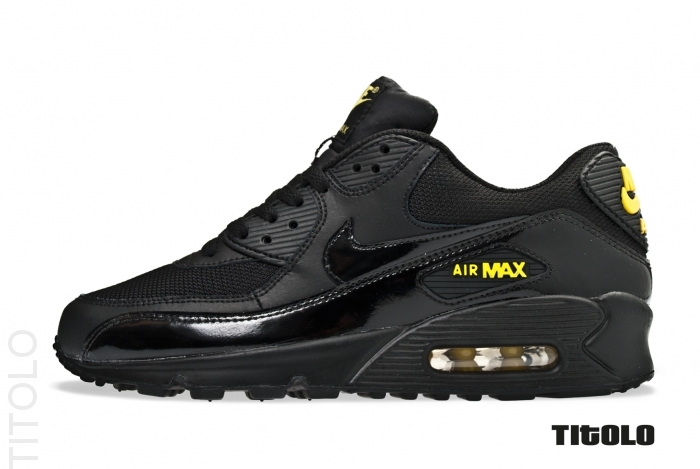 Nike Air Max 90 Black Golden Sash 04