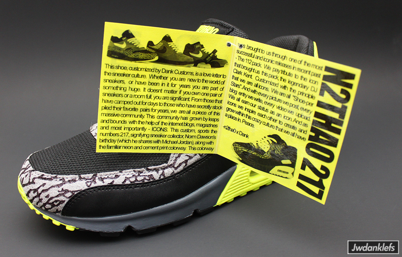 Nike Air Max 90 N2tha0 217 By Dank Customs 4