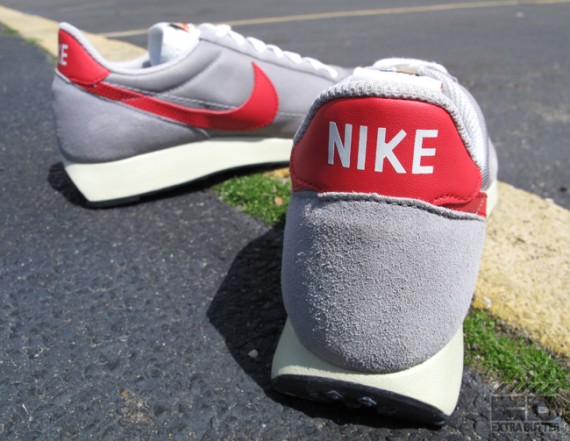 Nike Air Tailwind – Medium Grey – Action Red