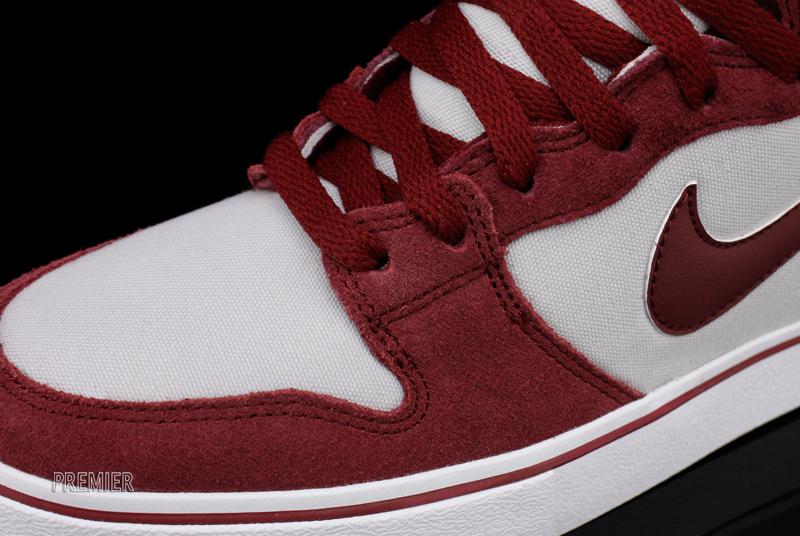 Nike Dunk High Lr Team Red Metallic Platinum 4