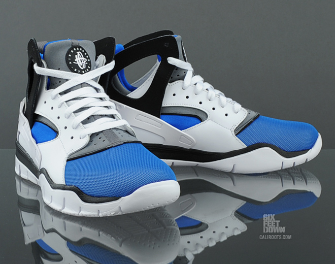 Nike Huarache Free White Black Soar 1