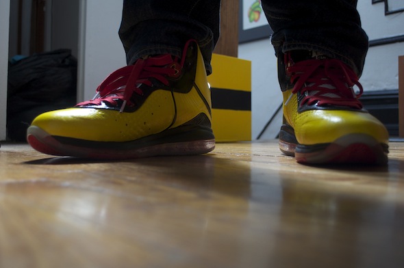 Nike Lebron 8 Bruce Lee Customs By Laptop Lasane 01