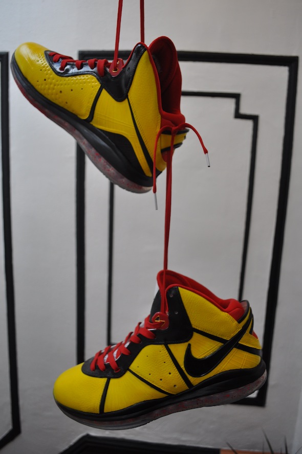 Nike Lebron 8 Bruce Lee Customs By Laptop Lasane 03