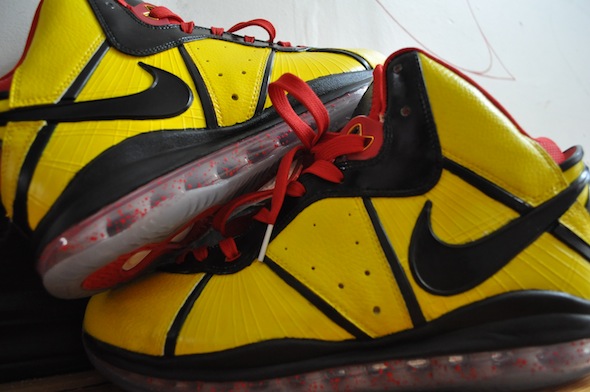 Nike Lebron 8 Bruce Lee Customs By Laptop Lasane 05