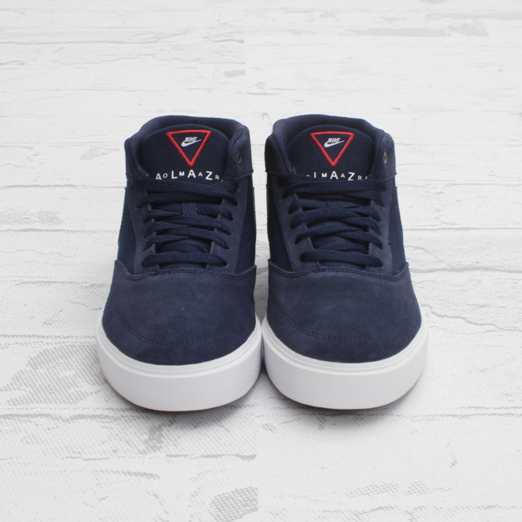 Nike Sb Omar Salazar Lr Midnight Navy Metallic Pewter 3