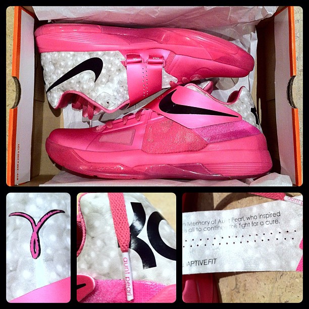 Nike Zoom Kd Iv Aunt Pearl Think Pink 2