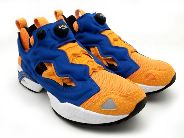 Reebok Insta Pump Fury Orange Blue 1