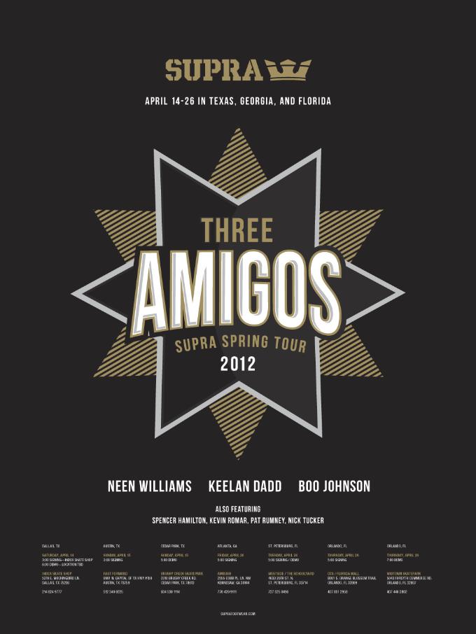 Supra Three Amigos Tour 2012 8