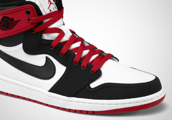 Air Jordan 1 KO - White - Black - Varsity Red