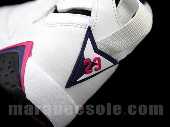 Air Jordan VII GS - White - Purple - Pink