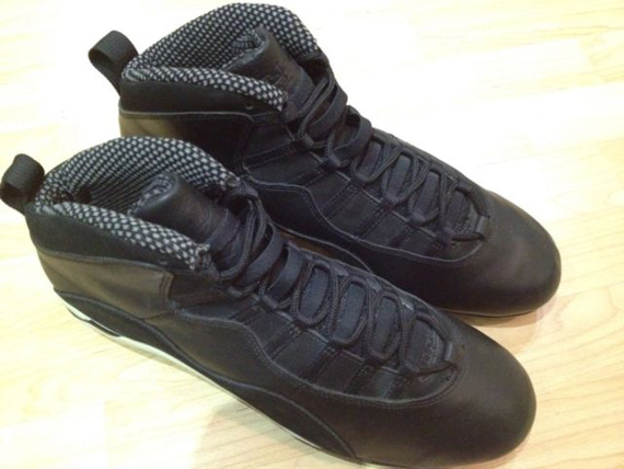 Air Jordan X Black Red Michael Jordan Pe Cleats 8