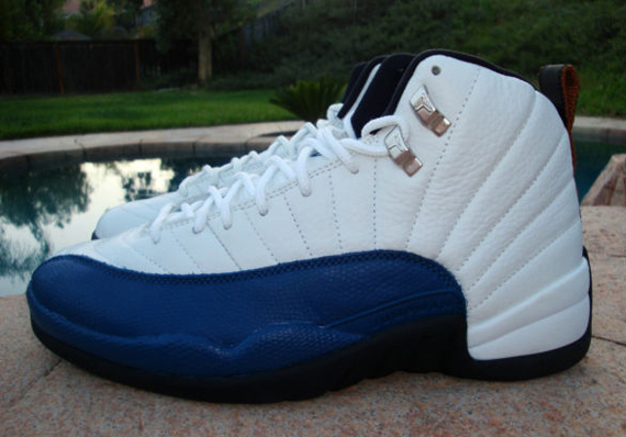 Air Jordan Xii French Blue Black Copper Sample 9
