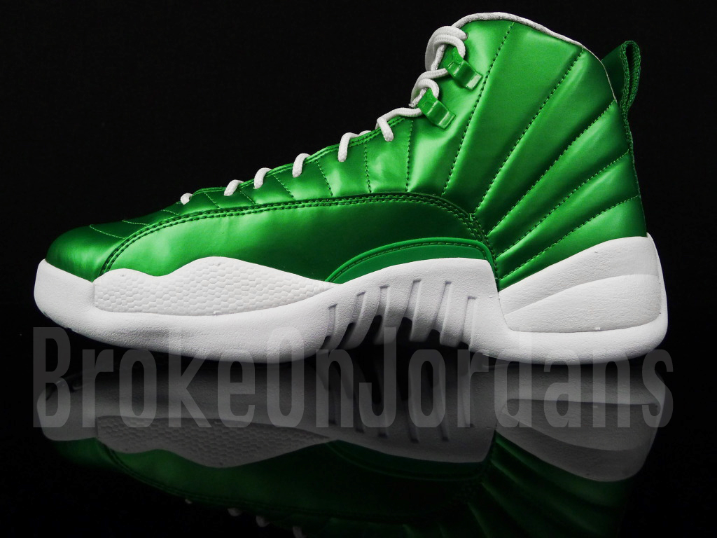 Air Jordan Xii Retro Metallic Green Sample 3