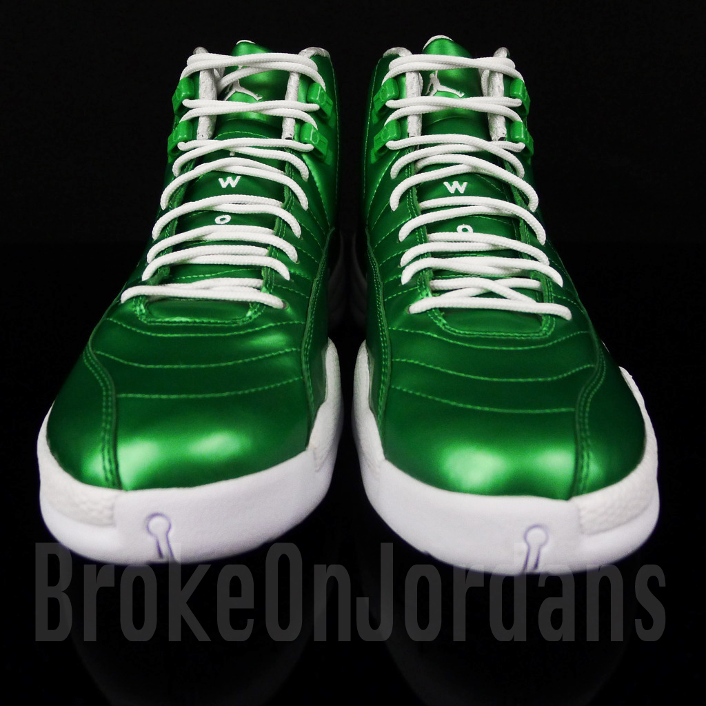 Air Jordan Xii Retro Metallic Green Sample 7