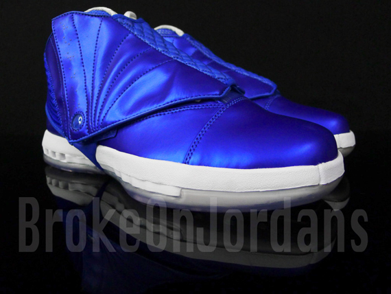 Air Jordan Xvi Blue White Sam7