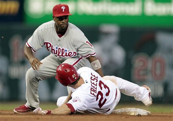 Jimmy Rollins Air Jordan Xi Red Pe 11