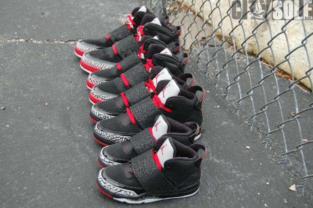 Jordan Son Of Mars Bred Full Family Sizes 1